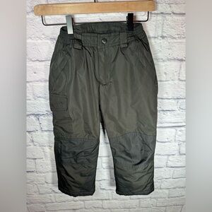 Vertical 9 Snow Pants Kids‎ size XXS/ 4/5 solid black boys or girls kids